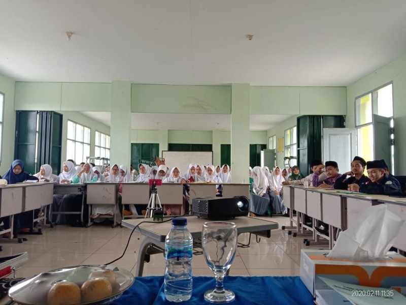 antusias mahasiswa ketika seminar